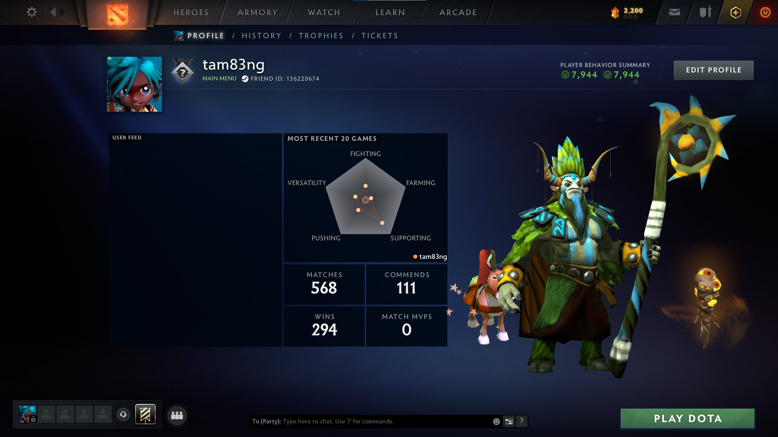 WARRANTY✨DATA CHANGE✨ON CALIBRATION✨KNIGHT 3✨1888 MMR✨DEATH PROPHET OF CARNIVAL✨OLD SETS✨INVOKER, Sale, 2400 MMR, 9155 Behavior score, 9155 вежливости, 570 games