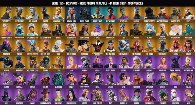 [PC/PSN] 155 sk 🔥1800 VB🔥Düşman Avcısı🔥Mağlubu Tanıma🔥Elit Ajan🔥Omega🔥Aşk Rangerı🔥Kod Adı, Satış, skinler 155