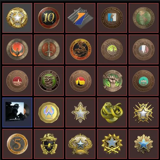 CS2 PRIME🌸GREEN TRUST🌸28 MEDALS+FACEIT🌸100 LVL STEAM💮, Продажа, Инвентарь пуст, Есть PRIME, Competitive