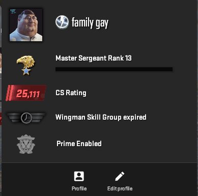 💗Personal CS2 Account💗 🤑25111 rating🤑 Native email, full relink under you, Sale, Empty, Yes PRIME, 25111 CS Rating