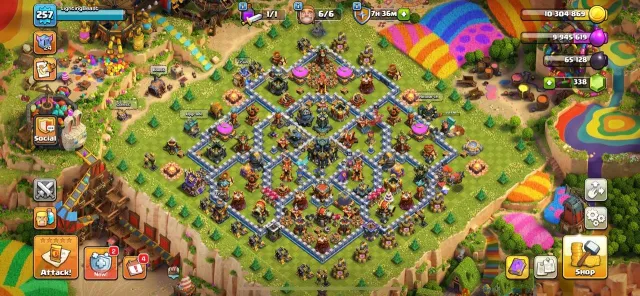 ✦ Th17 Old Account(257XP) ✦ 5,342 War Stars ✦ 901 Medals ✦ 58/57/60/56/21 ✦ 7x Epic(2Max) ✦ NC:500 ✦, 17 TH Main Village, 10 TH Builder