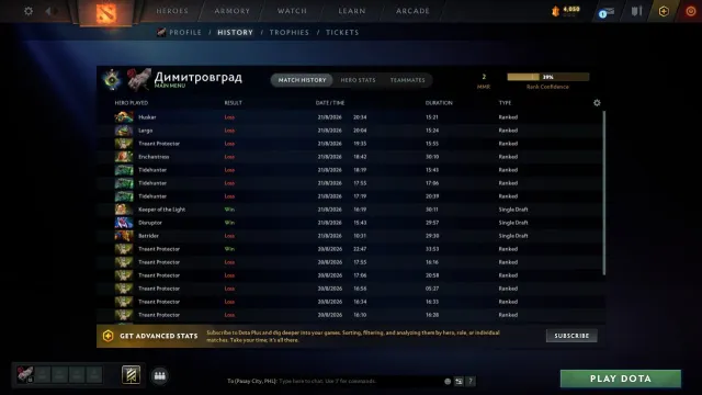 2 ММР 🔥 РЕКРУТ | 7,700 порядочности 🔥, Продажа, 2 MMR, 7700 порядочности, 7700 вежливости, 200 матчей, 250 часов
