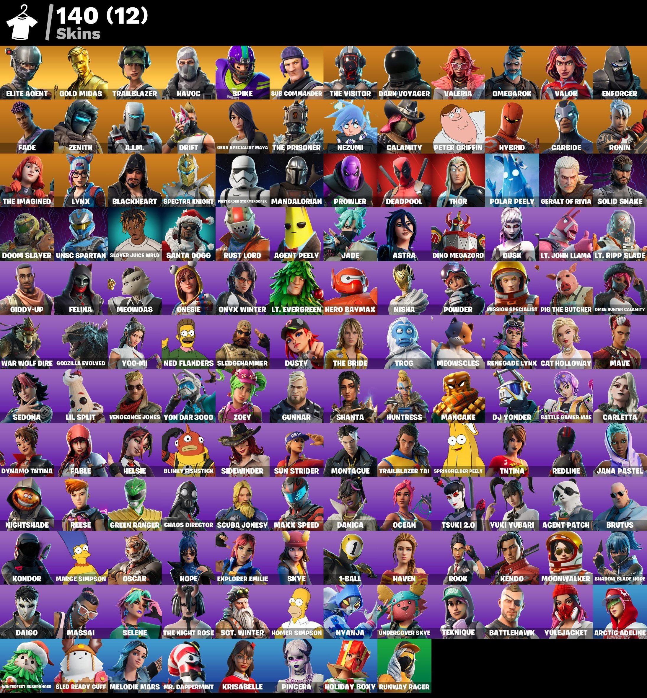 Take The L|Elite Agent|Gold Midas|Spike|Trailblazer|Sub Commander|Havoc, Sale, skins 140