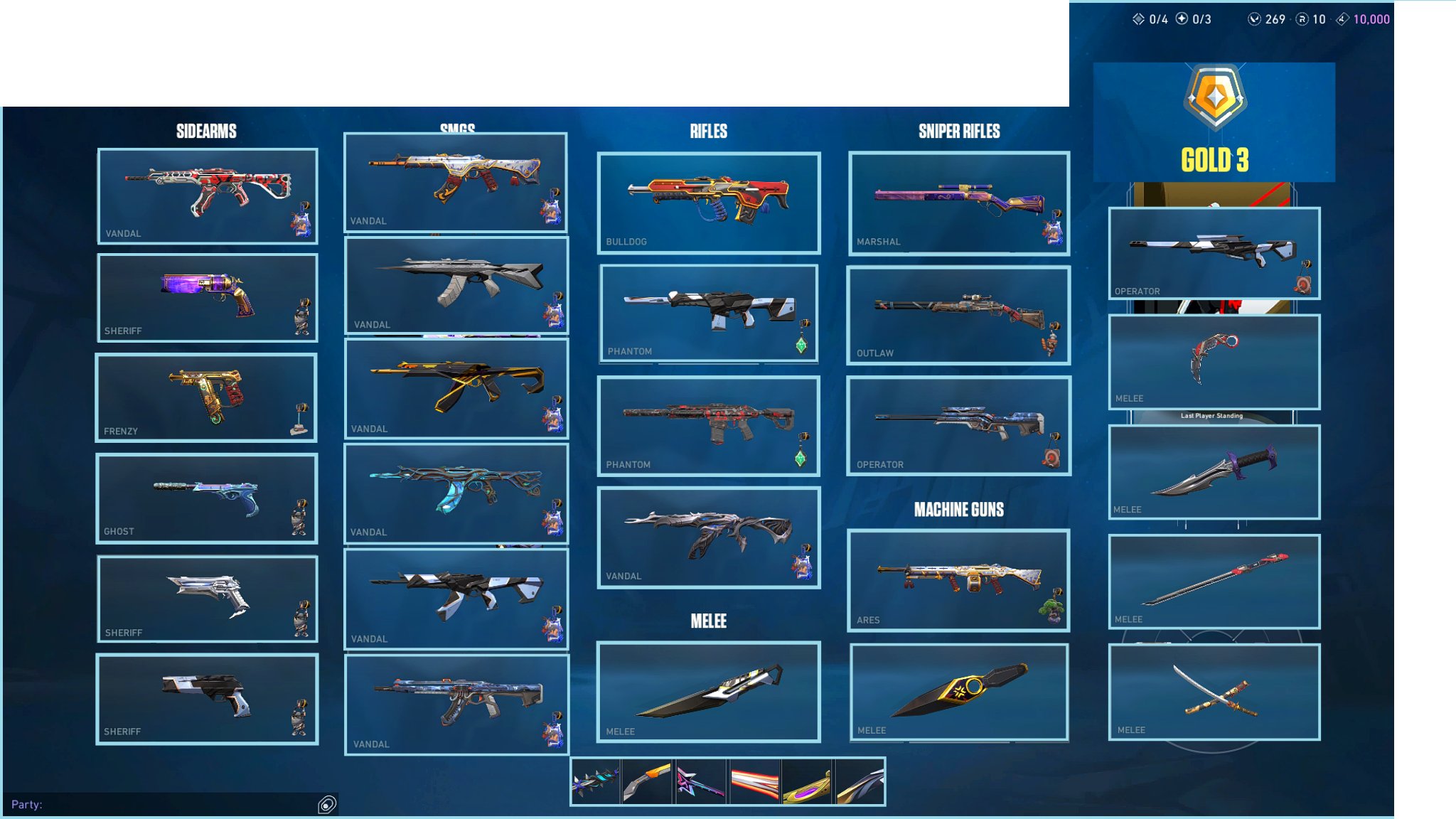 ❤️🔥🎮 APAC 🥇 Gold 3 🔪 12 Melee 🔫 21 Gun Skins 🏆 Champions 2023 Bundle 📦 2 Premium Bundles, Sale, Gold 3, Agents: 18, Skins: 33