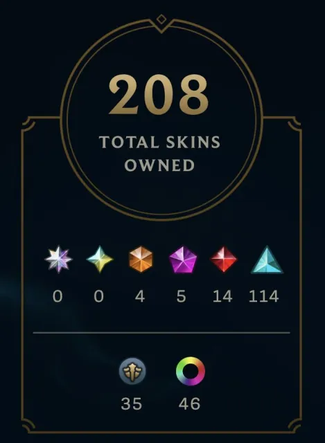 💎 EUW ACCOUNT | ALL CHAMPIONS | 211 SKINS, Sale, level 330, champions 173, skins 211, Silver
