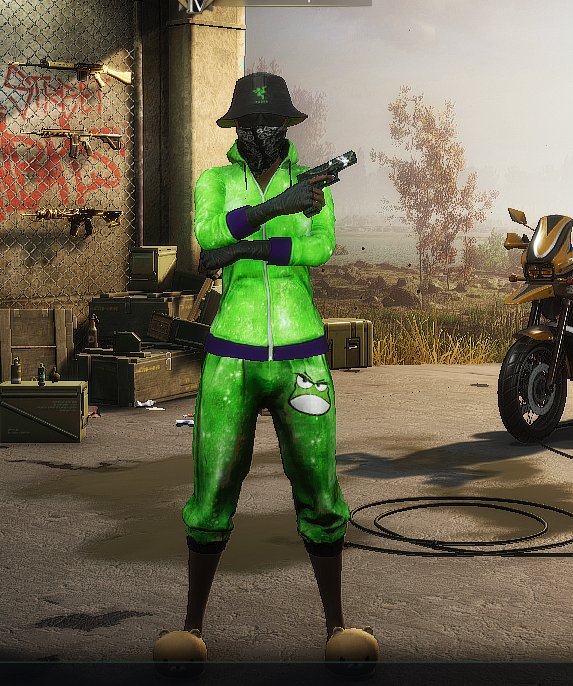 SKINPHO SET///M4-ZHU BAJIE 5 lvl, Yes BATTLEGROUNDS Plus