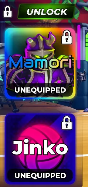 Account includes: Mamori/Jinco/Encho2/ and two Sanju Extra Touch/ and two slots for abilities, Accounts
