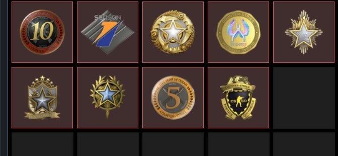 ❄️9 MEDALS + 10 YEARS ❄️ CS2 PRIME❄️ READY FOR PREMIERE❄️1000 HOURS❄️DOTA FAT INV ❄️, Sale, Available, Yes PRIME, 1 CS Rating