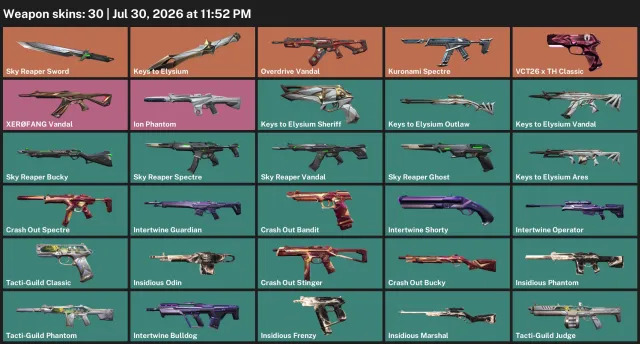 👹🔥GUARANTEE, 30 SKINS, 2 KNIVES🔮COMPLETE DATA CHANGE 🔮 Vandal "Acceleration" 🔮Phantom "Ion"🔥👹, Sale, Bronze 2, Agents: 13, Skins: 30
