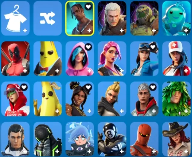 🎮 COMPTE FORTNITE | TRAVIS SCOTT | 62 SKINS 🔥, Vente, skins 62