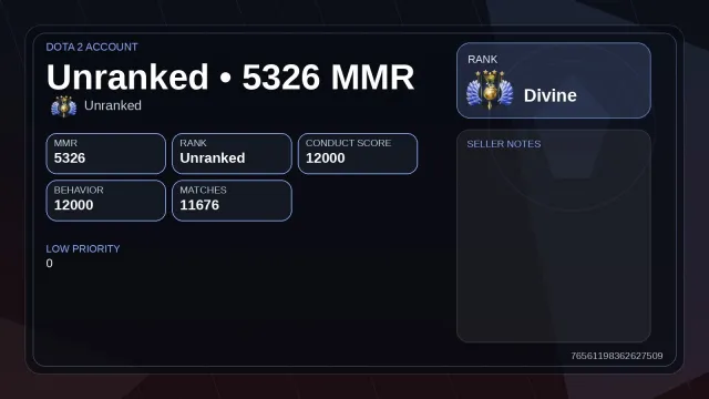 #DT199 ✅5 ARCANA | 5 PERSONAS | VOID, RAZOR | MANY SETS | WARRANTY✅, Sale, 5326 MMR, 12000 commendations, 11676 matches, 7777 hours