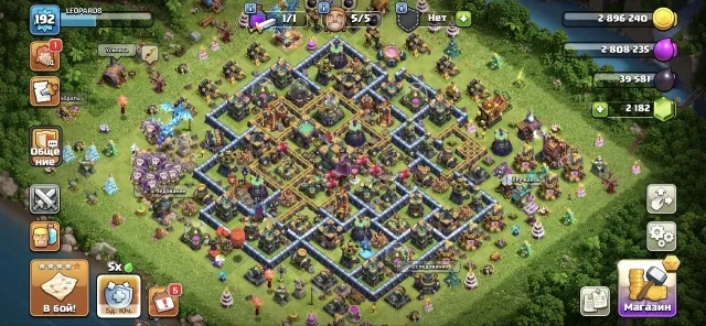 🌈💥💥【 TH 14 】⚡️192 LVL ⚡️💠FULL 70%💠【HEROES 62/72/47/24/47】⚡️5 builders⚡️💥💥🌈, 14 TH Home Village, 8 TH Builder