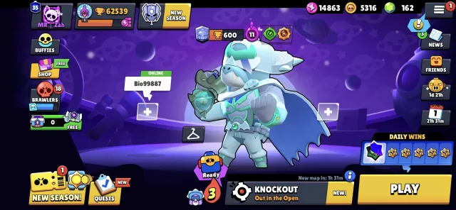 🔥😱The juiciest account from 2019 for the foundation😱🔥, 62539 trophies, 104 brawlers, 35 primes