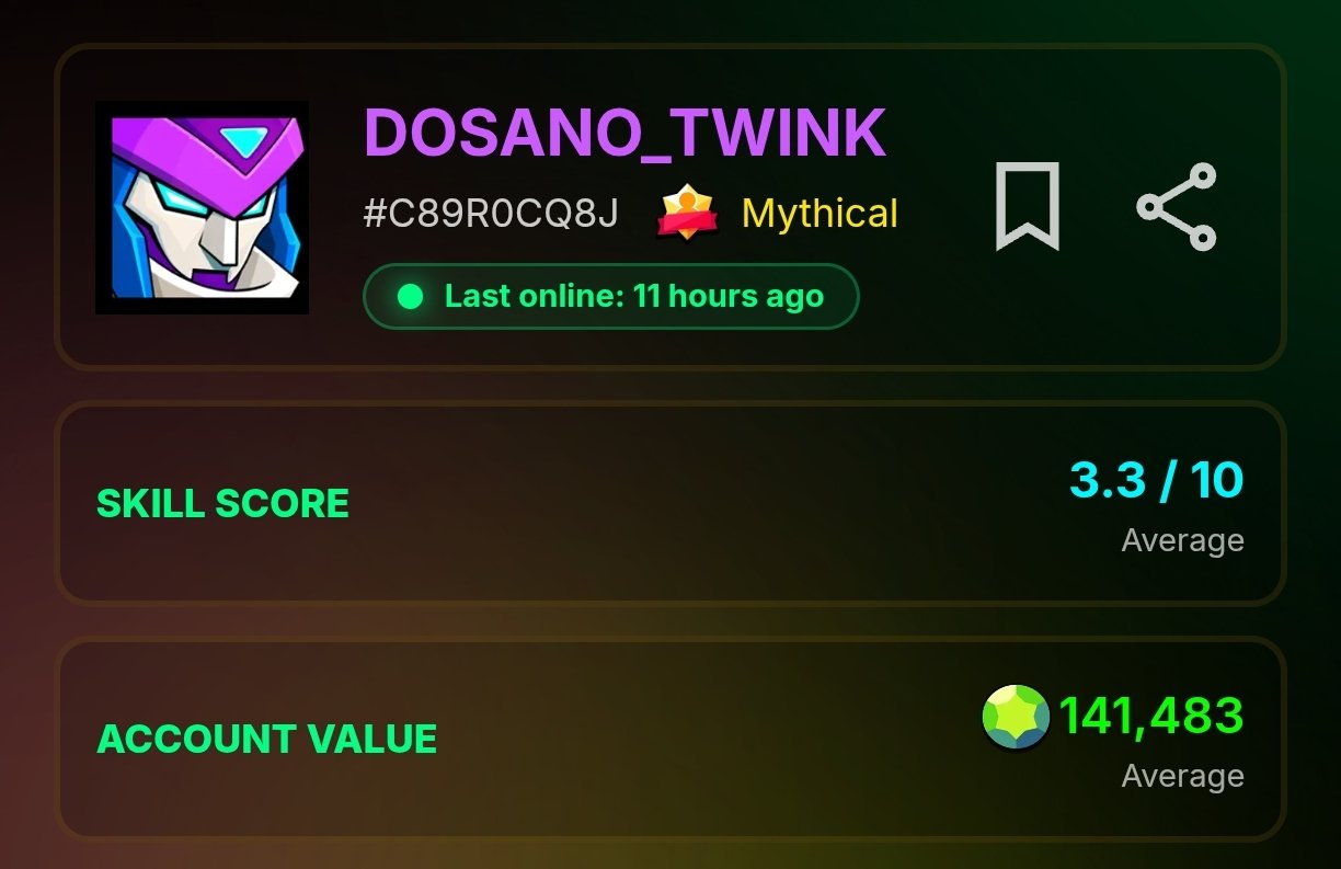 🪐⭐️FULL ACCESS 🪐⭐️MANY TITLES | 253 SKINS | 33 MAXED BRAWLERS | 15 HYPERCHARGES🪐⭐️, trophies 47000, brawlers 101, primes 33