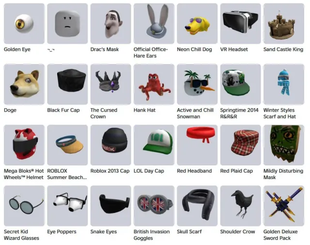 2012 | STACKED 3 PAGES Golden Eye + Drac's Mask + Neon Chill Dog + VR Headset + 4K RAP + More, Продажа, Voice chat: Нет