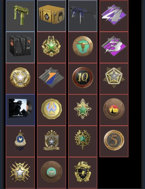 [⭐️🚀] 18 MEDALS 13 YEARS OF SERVICE 😭FACEIT LOST😭 CHEAP [⭐️🚀]