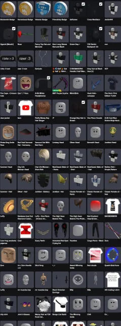 ❤️| NOT A BAD ACCOUNT FOR BEGINNERS!! LOTS OF STUFF + RARE ITEMS ❤️ TOTAL: 15,956 ROBUX!, Sale, Voice chat: No