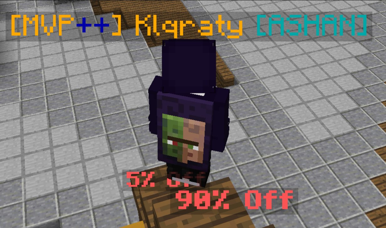 MVP++ / DARK BLUE PLUS / 9 UHC STAR / 290 UHC WINS / 200 LVL HYPIXEL / 10 FKDR / MAIL, Sale