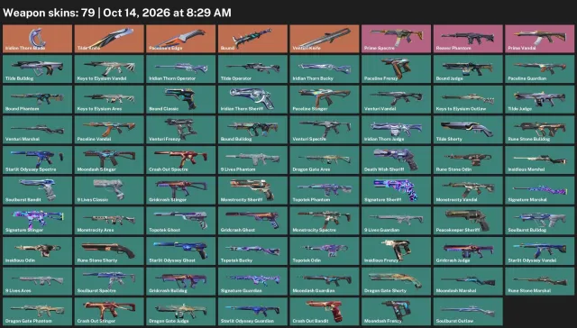 79 SKINS + 5 KNIVES ▪ READY FOR TRANSFER, Sale, Unranked, Agents: 23, Skins: 79
