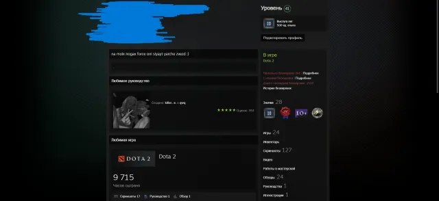 ❗⭐41 LVL STEAM⭐9700 hours dota 2⭐9485 matches⭐92 lvl trophy⭐❗, Продажа, 2000 MMR, 11000 порядочности, 11000 вежливости, 10000 матчей, 9700 часов
