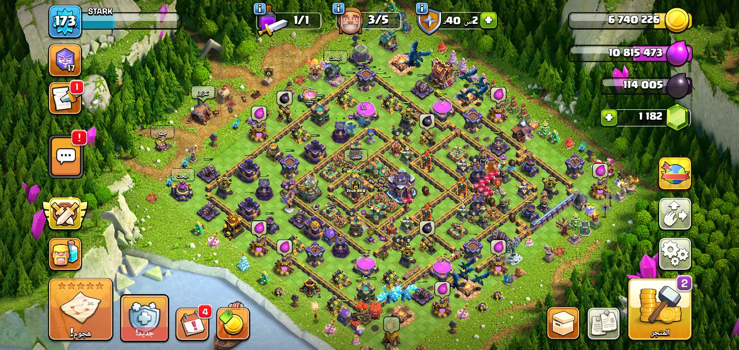 TH15 Lvl 173 | Semi-Maxed Heroes (AQ 85, GW 59) | Epic Equipment Lvl 20 | BH10 | Full Access, 15 TH Main Village, 8 TH Builder