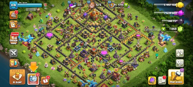 ❤️🔥 16 TH + NORM DEF ❤️🔥🔮 HEROES【41:45:44:24:17】🔮🏅 LOTS OF RESOURCES + DECORATIONS🏅🎴 EPIC GEAR 🎴, 16 TH Home Village, 10 TH Builder Base