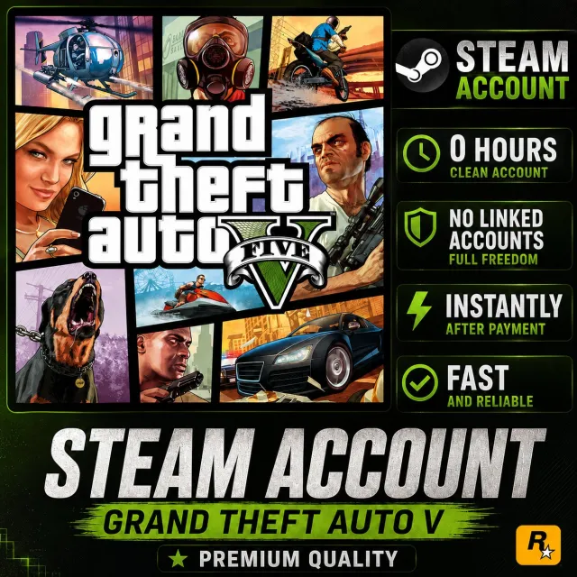 Дешевый Новый STEAM Аккаунт💰GTA V LEGACY+ENHANCED💰 + Подарок | 0 часов | Rockstar не привязан, Продажа