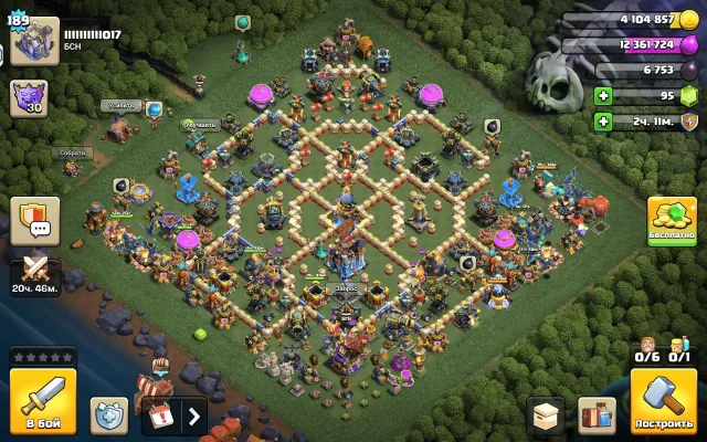 💜【18 TH】💜【HEROES 88/85/70/75/41/20】💜【16 SKINS】💜【11 EPIC EQUIPMENTS】💜【AUTO-GIVING】💜, 18 TH Home Village, 9 TH Builder Base
