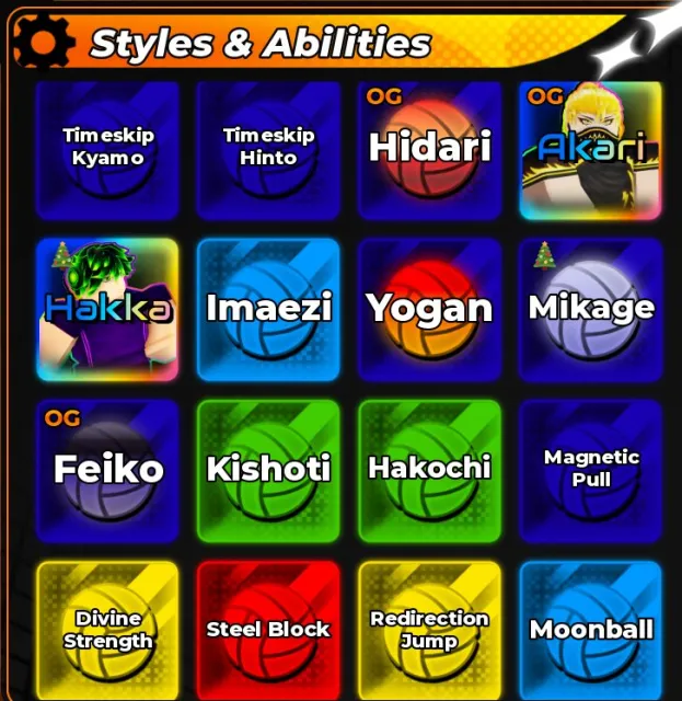 TSK, TSH, OG HIDARI, OG AKARI, HAKKA LVL5, YOGAN, MIKAGE, OG FEIKO/ PRO BANNER/1650 GEMS, Accounts