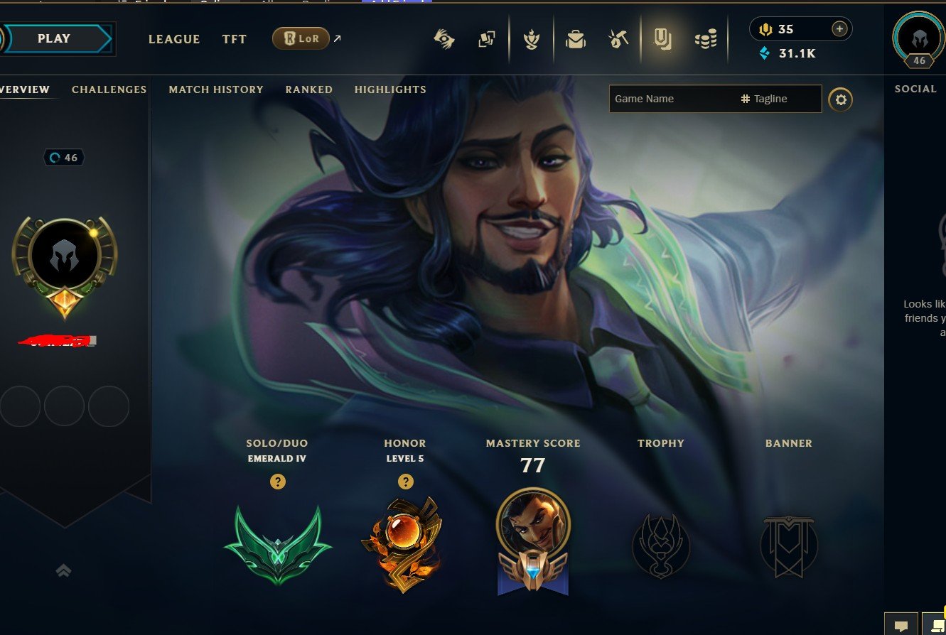 🔑EUW🔑50% Winrate🔑S16 Emerald IV🔑Handleveled🔑86 Champions🔑14 Skins🔑Perfect Main + Smurf Account, Sale, level 46, champions 86, skins 14, Emerald