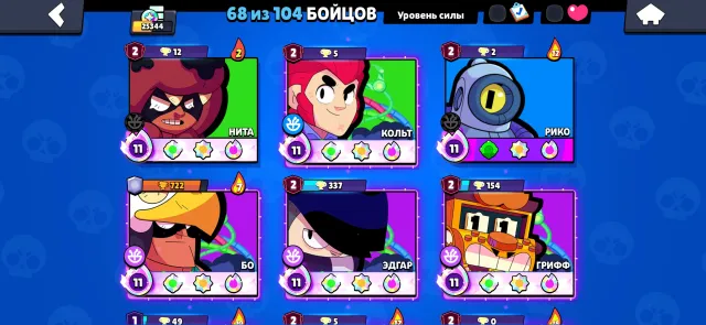Account since 2024 9 second primes have a matcherino pin Mendi, trophies 25344, brawlers 68, primes 20