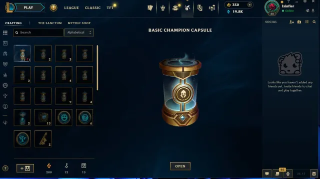 EUW ✅Platinum IV- I (350 RP) 🔥 48 LVL 🔥60 Champs - 🔥19.8 K BE, Sale, level 30, champions 40, skins 1, Platinum