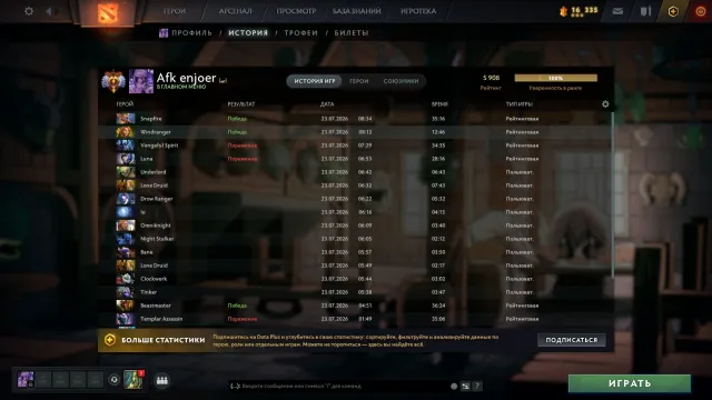 Selling personal acc 5900 mmr, Sale, 5908 MMR, 7666 Behavior score, 7666 вежливости, 2000 games, 3000 hours