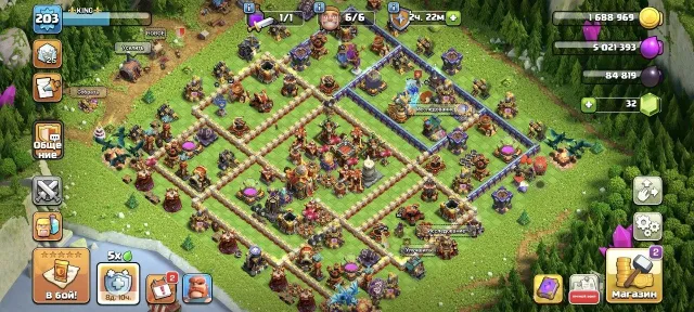⚡️16TH FULL 90%【203LEVEL】⚡️💎10 EPIC GEAR💎🔵【HEROES 94/90/67/42/15】🔵LEG SKINS🔵🍀RELINKING🍀, 16 TH Native Village, 9 TH Builder