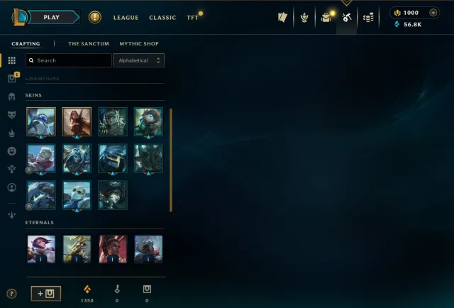 💥EUW💥🖐HANDLEVELED🖐🟥 1000 RP ✅UNRANKED ✅ 56.800 СЭ🔷11 SKINS🟥📩 Смена данных 📩, Продажа, уровень 30, чемпионы 16, скины 11, Нет ранга