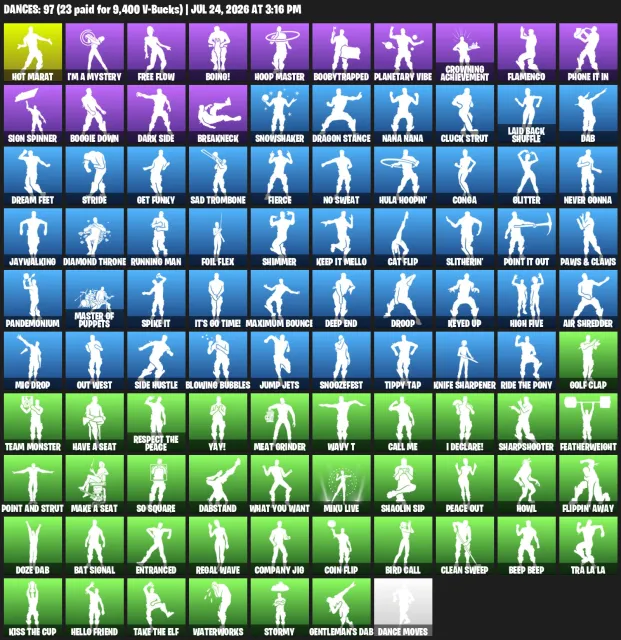 🌺209 skins 🌺231 picks🌺Grriz|Vivi Chroma|Sultura|Raz|Frostbite|Spire Assassin|Dark 4|Wookiee, Sale, skins 112