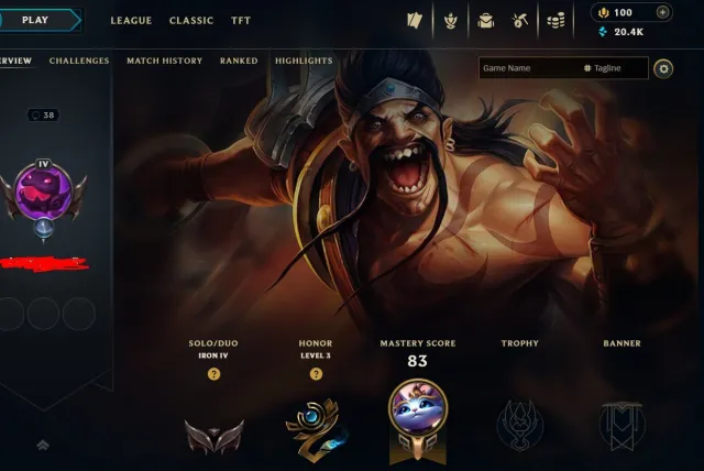 🔑EUW🔑S16 Iron IV 2W - 22L Hardstuck🔑Handleveled🔑Hand-deranked🔑50 Champs🔑36 Skins🔑#1242, Продажа, уровень 38, чемпионы 50, скины 36, Железо