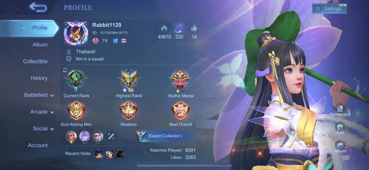 #303⚡Kagura and Leslie Gold Star | Zodiac Zask and Odette | Collector Natalia | Kimmy's Box, Alice⚡, Sale, Rank: Epic, Level: 74, Winrate: 48%, Heroes: 105, Skins: 214