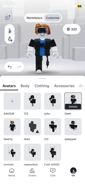 акк с корблоксом, Продажа, Voice chat: Нет