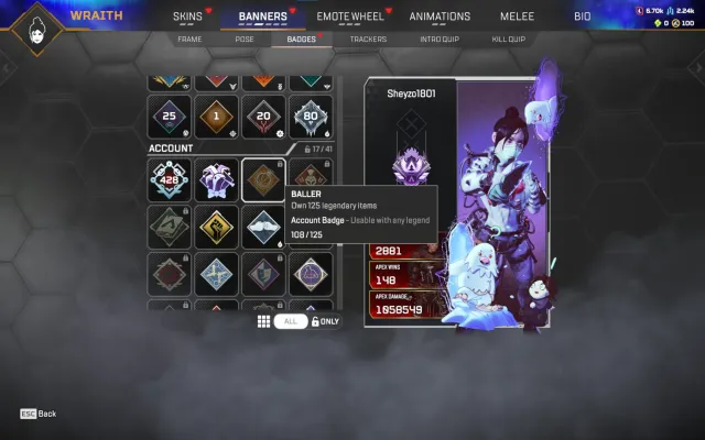 🍀 【 428 LVL 】108 LEGEND SKINS | EA APP + XBOX 🍀 ПОЛНЫЙ ДОСТУП 🔑, Новичок, 428 уровень, Реликвия: Нет