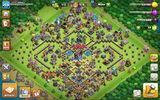 🛡18 TH фулл 🛡 | 260 LVL | 105/105/78/80/55/8 | Фулл экипа | фулл 10 дс, 18 TH Родной Деревни, 10 TH Строителя