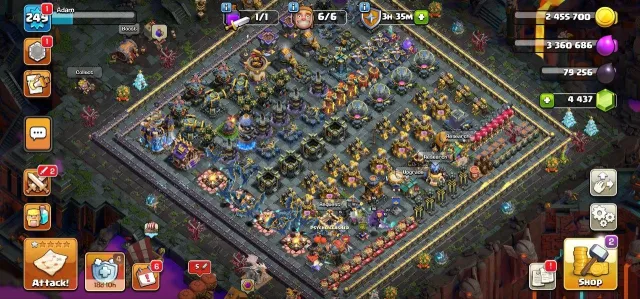 United Kingdom[GB] Local-Th 18 Near Max-60+ Skins -Heros-105-105-95-80-55- Full Access - BEST-DEAL, 18 TH Родной Деревни