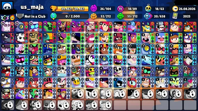 🏆39000🏆👑MASTER IN RB👑💵2 BP+💵⚔️18x11 POWER⚔️⭐BIOTECHNOLOGIST BYRON⭐✨ROSA FROM RETROFUTURE✨, 39461 trophies, 89 brawlers, 19 primes