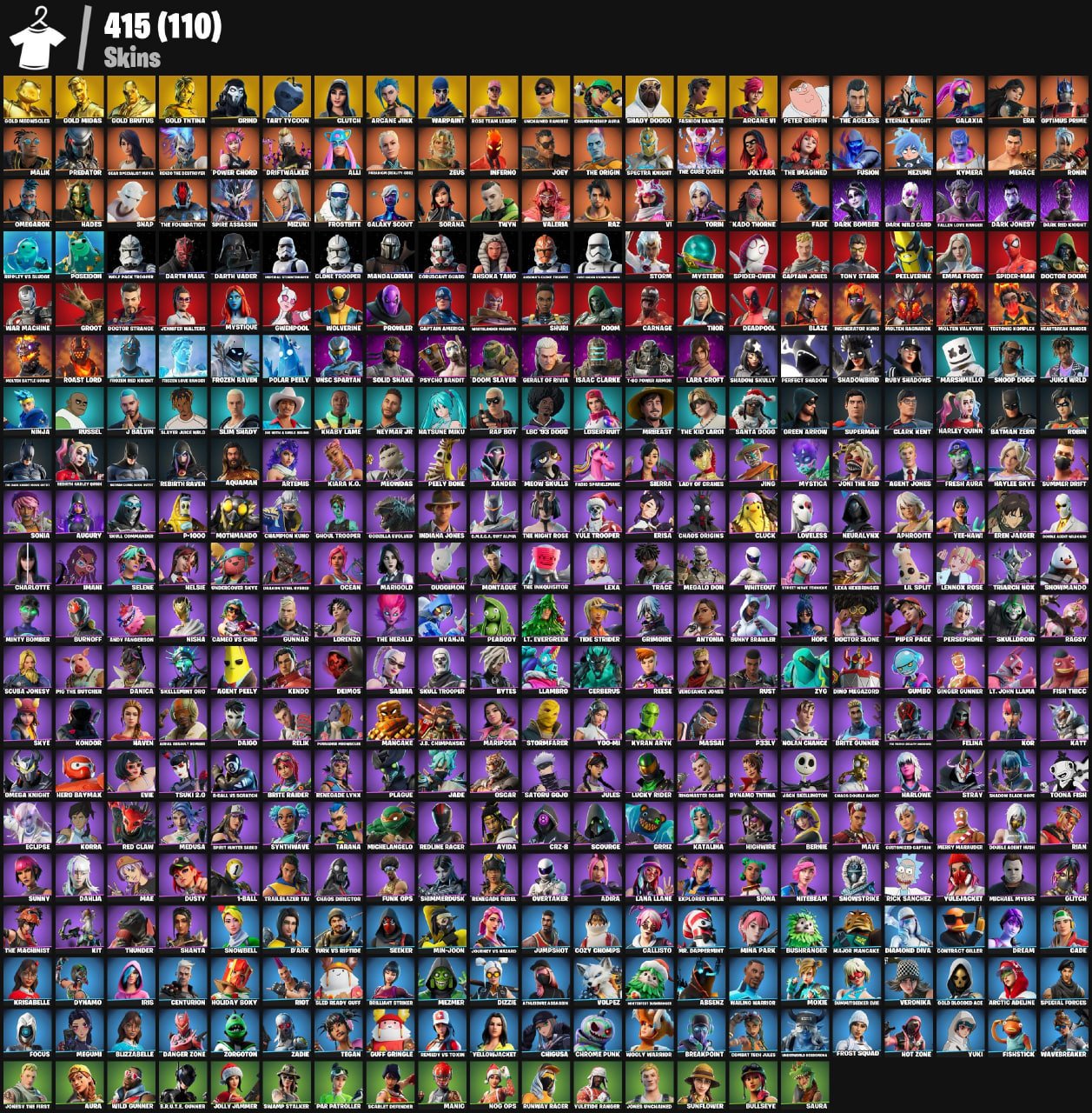 ✅PERSONAL ACCOUNT WITH FULL DATA CHANGE + OLD PVE. 416 SKINS, Sale, skins 425
