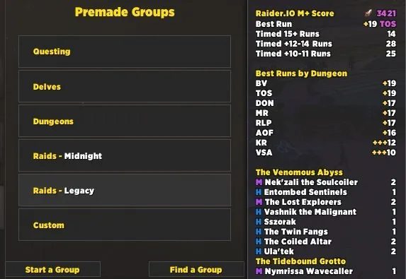 327 ilvl - 3.4 io - fake bnet etc / fresh account, 90 уровень, Дворфы, Маг