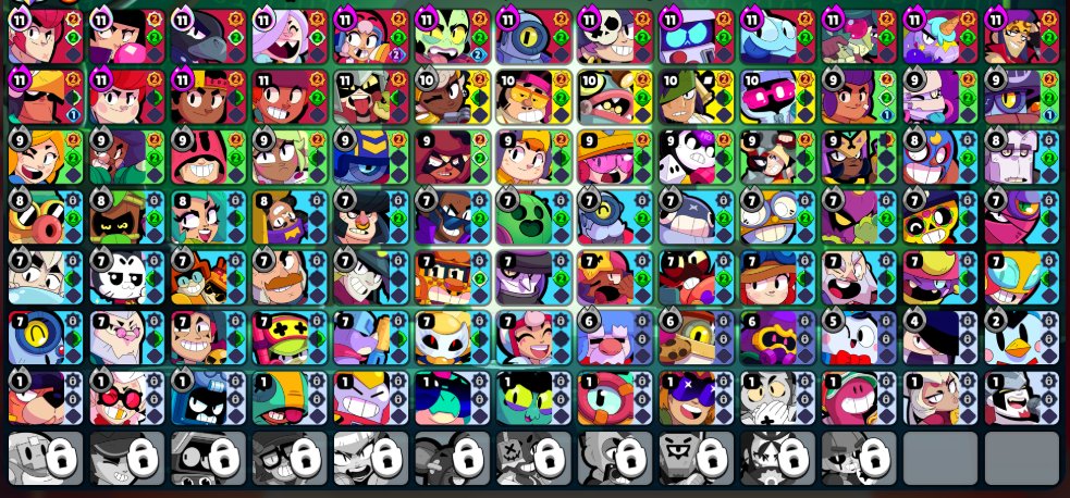 ⚡ AUTO-DELIVERY 🔮 WITH MAIL 🔮 11 BP 🔮 233 SKINS FOR 23300 GEMS 🔮 19 TITLES 🔮 FACELESS KENJI 🔮, trophies 92054, brawlers 91, primes 76