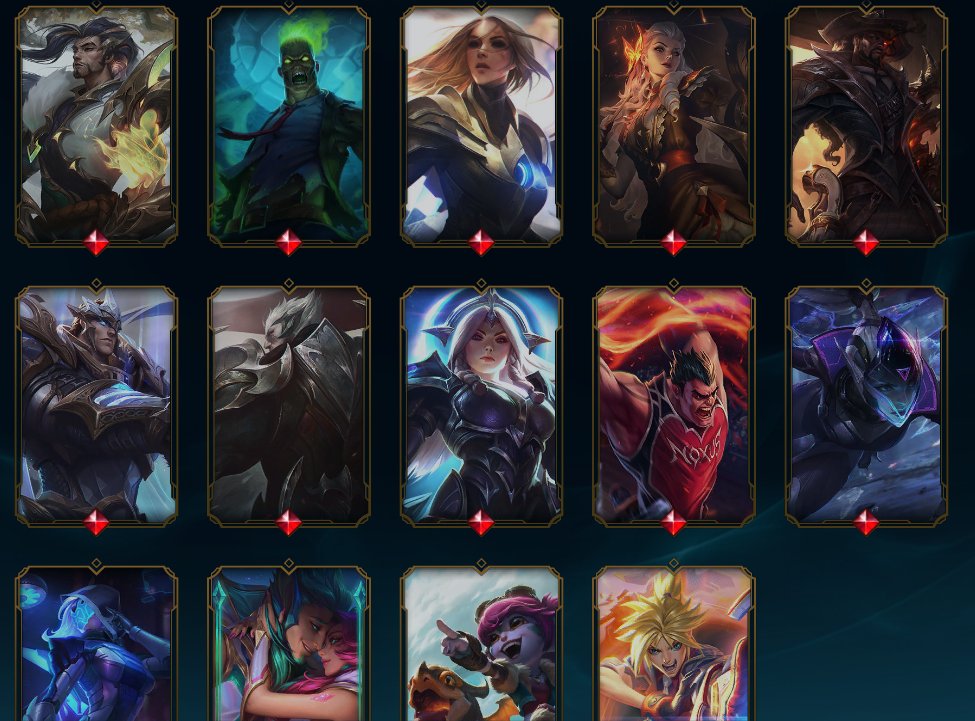 Account sale with replacement of mail and region, Sale, level 321, champions 111, skins 169, Platinum