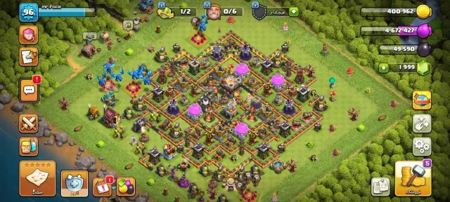 🔆TH 11 🔆Great account 🔆 Lvl 97 🔥 TH10 MAX, 11 TH Main Village