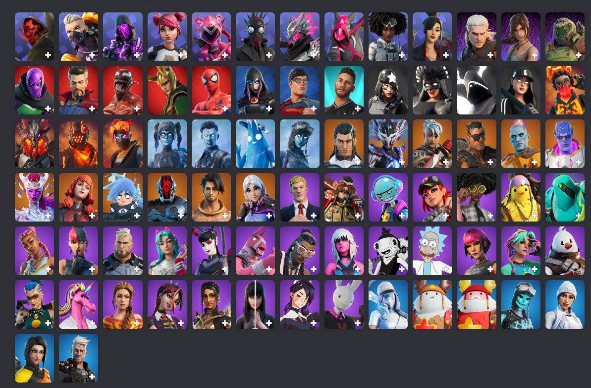 ⛓️88 SKINS FOR 17.3K V-BUCKS⛓️LOTS OF EXCLUSIVES⛓️CHECK SCREENSHOTS⛓️✅FULL ACCESS TO EPIC GAMES✅