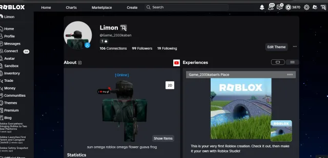 Korblox+4k robux(check description), Продажа, Voice chat: Есть